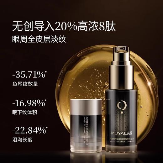MOYAL岚至8肽弹面部淡纹抗衰眼周紧塑精华 商品图1