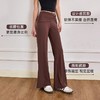 跃牌【禅语梵心】宽松休闲直筒喇叭长裤纽结舞蹈健身裤女CK5112 商品缩略图2