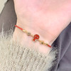 KADER卡蒂罗招财蛇红玛瑙手链女 S925银 红绳轻奢小众蛇年生肖款新年款手饰品本命年礼物 送女友 送闺蜜 商品缩略图3