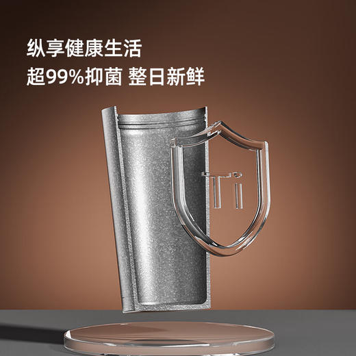 格沵（germ）纯钛保温杯大都会梵高联名水杯高颜值礼物咖啡杯吸管杯双饮杯子 玫瑰【礼盒】 500ml/鸢尾花【礼盒】 500ml 商品图2