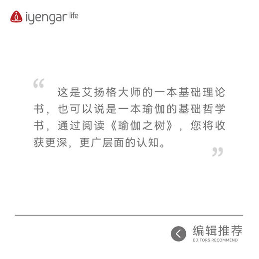 艾扬格Life 瑜伽之树 第3版 [印]B.K.S.艾扬格 著 瑜伽界泰斗的经典著作 商品图3