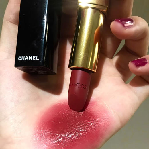 香奈儿 Chanel 气质复古红棕色 丝绒58号 商品图4