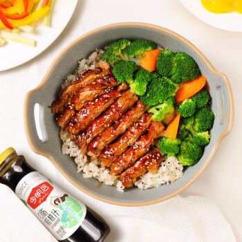 今明后 0脂肪照烧汁不添加防腐剂儿童宝宝照烧酱料日式口味 310g*1瓶 /粮油调味 /调味品 /复合调味汁 商品图6