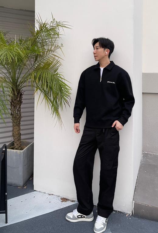 D家 半拉链式 运动休闲翻领卫衣（JN） 商品图1