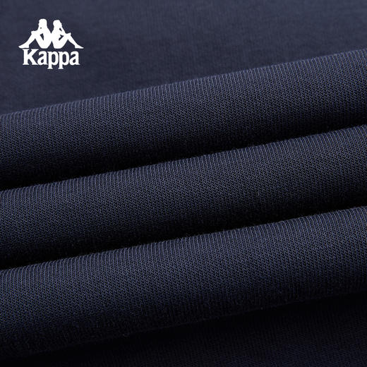 Kappa卡帕背靠背新款复古运动长裤女款松紧腰休闲裤子针织小脚裤K0F22AK20 商品图2