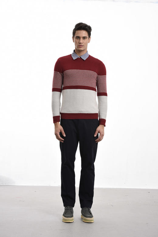 【第2件半价！尾货清仓不退换】波顿冬季男士毛衫MU701516 商品图3