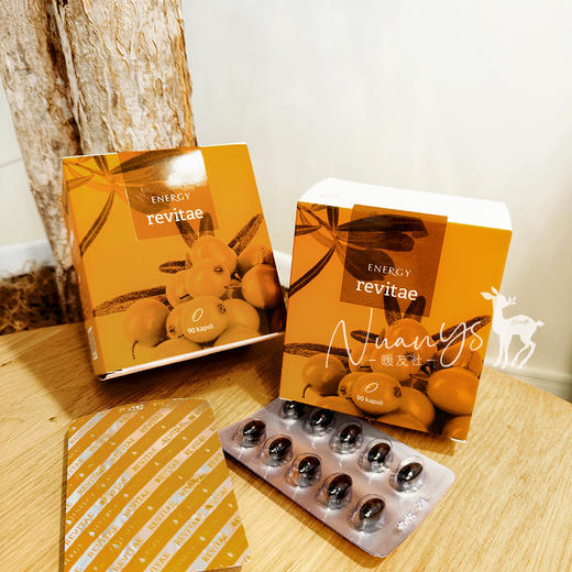 【化食不好 胃口不好 精神不振 压力大】沙棘胶囊90粒 捷克 Energy安能聚 商品图2