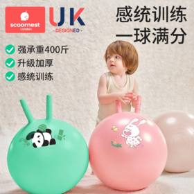 科巢羊角球儿童感统训练平衡球蹦蹦球幼儿园跳跳球宝宝室内外玩具