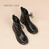 Wayne Flex韦恩经典圆头马丁靴短靴系带高帮百搭女靴WF6247 商品缩略图3