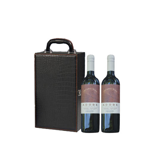 肆玖智利阿多比珍藏赤霞珠干红葡萄酒750ML*2（带皮盒）【LXGWCJ3.0】 商品图0