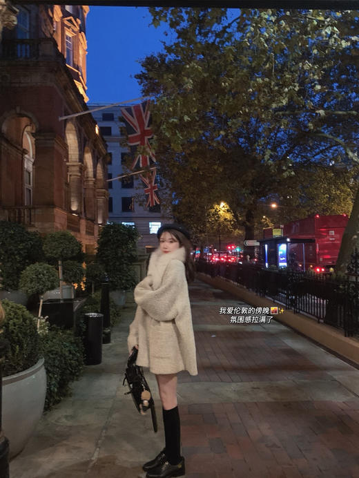 金蘑菇菇 斯嘉丽小香外套 / 内里加棉 英伦范~ 商品图8