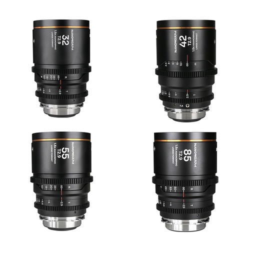 LAOWA老蛙 Nanomorph系列 LF画幅 1.5X变形宽银幕电影镜头  32mmT2.9/42mmT2.9/55mmT2.9/85mmT2.9 商品图12