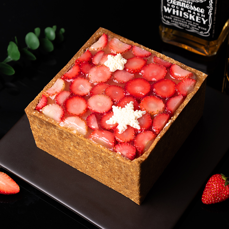 燃烧的朗姆酒蛋糕