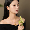 【热卖臻品】芳华系列黄金葫芦项链 足金钻石福禄套链女士礼物MEMORA诗普琳LN001301 商品缩略图2