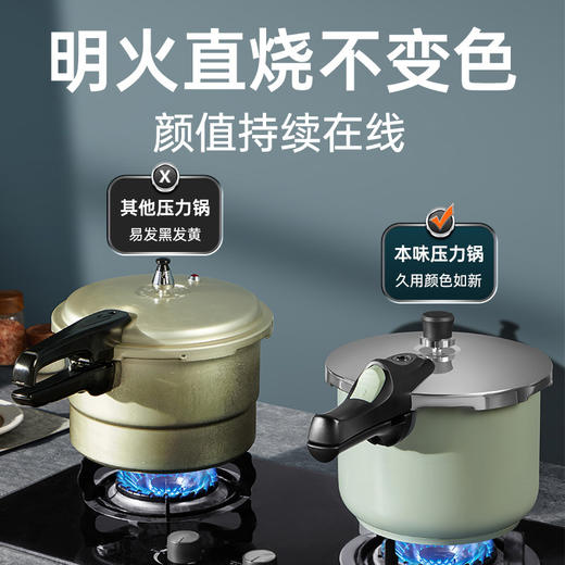 炊大皇304不锈钢压力锅家用大容量安全防爆高压锅 商品图1