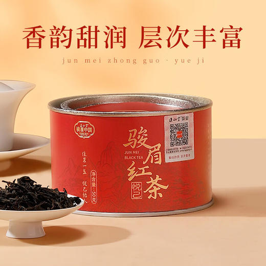 正山堂 悦己 骏眉中国特级红茶 花果香草木韵茶叶罐装送礼礼品 商品图2