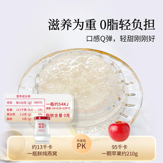 【正宗同仁堂品牌】北京同仁堂 造养青年 鲜炖燕窝（冰糖款）315克(45克x7) 送孕妇SY 商品图5