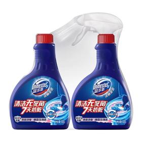 蓝多霸洁厕泡泡玫瑰香型2X330G