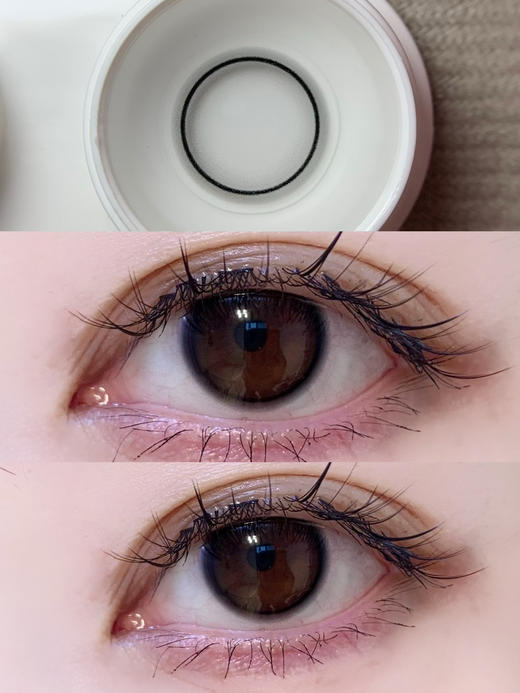 半年抛 Hanawink Baby黑 14.0 自然细边 着色12.9 商品图0