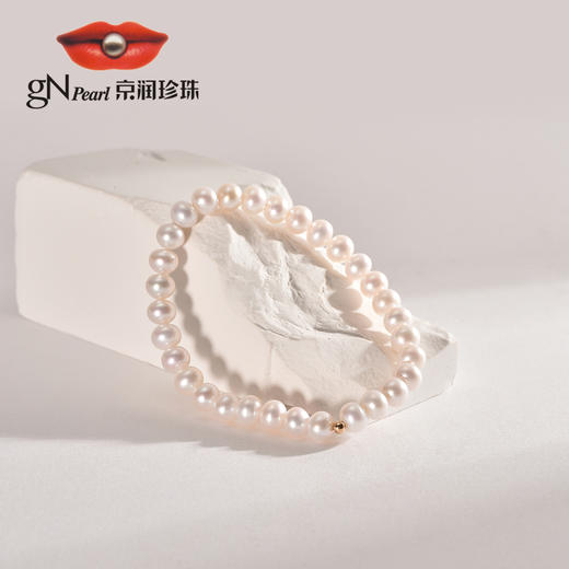 【品牌优选】【新中式·国潮风】京润珍珠 盼愿/小财星/小金豆  淡水珍珠手链 商品图12