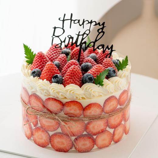 草莓蛋糕  莓满幸福 乳脂奶油 商品图1