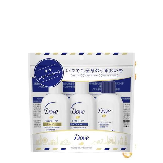 【保税仓】Dove/多芬保湿滋润洗发水护发素沐浴露旅行套装45g＋45g＋45g 商品图1