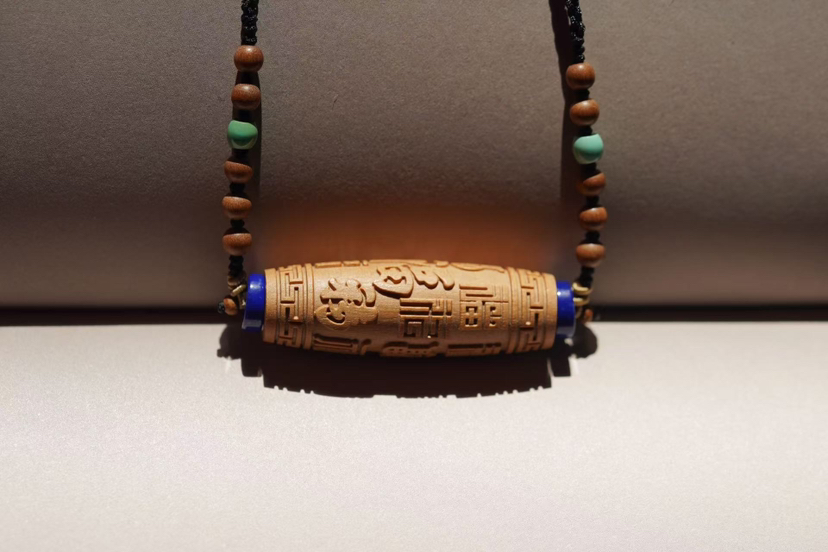 百福图｜老山檀雕刻