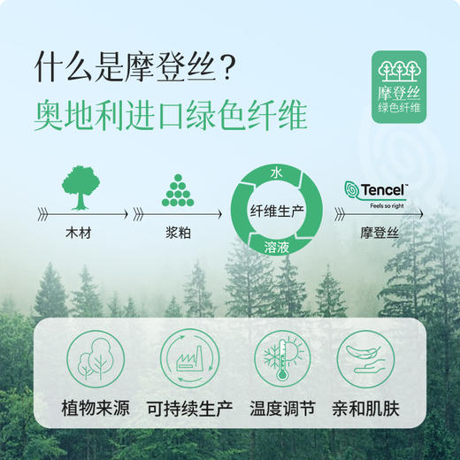 雅芳婷摩登丝床笠款四五件套被套枕套床品套件凉感天丝床上用品 商品图4