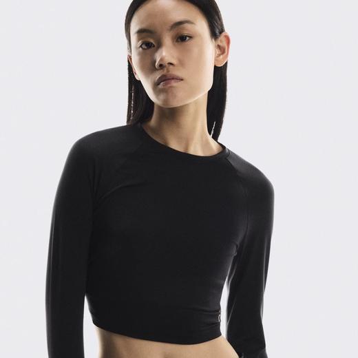 ON 昂跑 Studio Long-T Crop女款运动休闲舒适轻便长袖T恤 商品图2