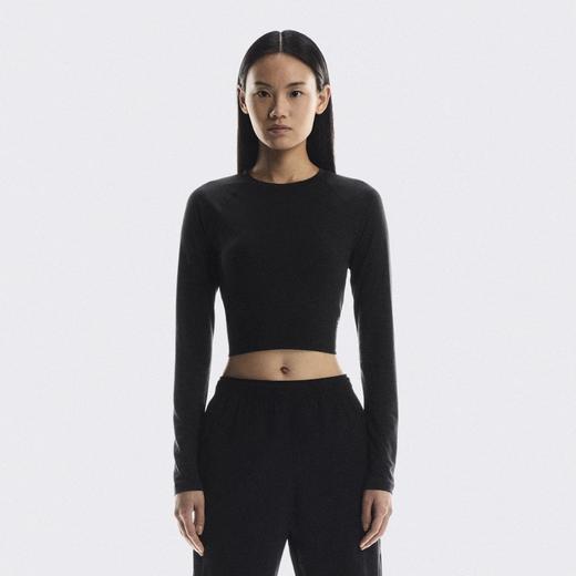 ON 昂跑 Studio Long-T Crop女款运动休闲舒适轻便长袖T恤 商品图4