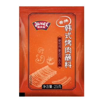 极美滋韩式烤肉蘸料25g*3袋 火锅蘸料辣椒面调味料烧烤撒料 香辣味 /粮油调味 /调味品 /复合香辛料 商品图5