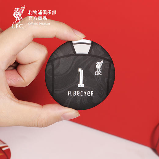 【官方正版】利物浦俱乐部｜球衣加厚马口吧唧铁徽章纪念球迷 商品图3