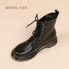 Wayne Flex韦恩经典圆头马丁靴短靴系带高帮百搭女靴WF6247 商品缩略图7