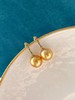 10mm-11mm金珠耳坠 商品缩略图0