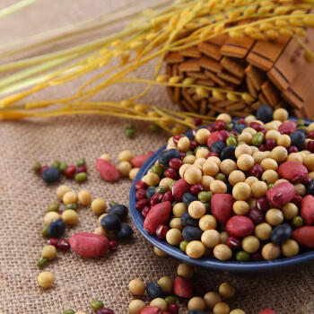 天地粮人甄制天地粮人 有机 豆浆豆2.5斤（黄豆红小豆绿豆黑豆红花生等杂粮 ） /粮油调味 /杂粮 /杂豆类 商品图3