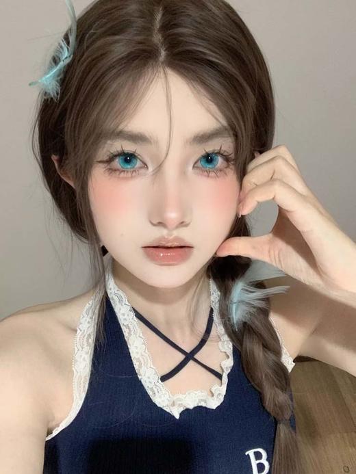 woolilens 日抛美瞳 人设Play 直径14.5mm着色14.0mm   cos (两片装) 商品图2