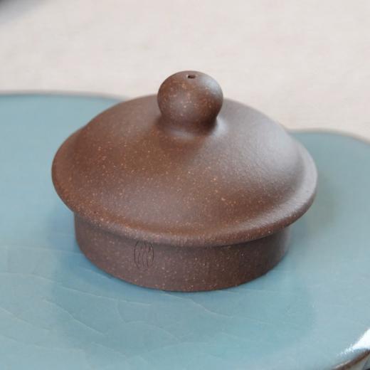 原矿紫砂·鸽嘴水平壶  柴窑烧造 145毫升 天授款紫砂 商品图4