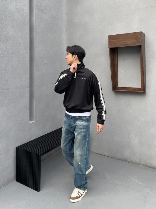 赛琳 刺绣半拉链卫衣（JN） 商品图0