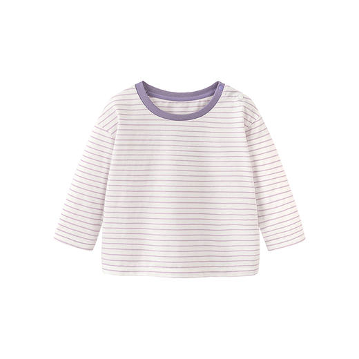 迷你巴拉男童女童纯棉长袖T恤春季新款宝宝亲肤柔软透气上衣 商品图4