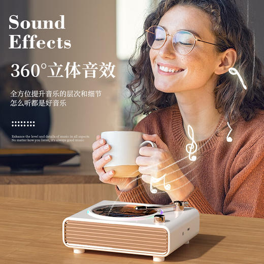 TY猫灵克MorningLuck-复古蓝牙音响 ML-01【鲜享2.0】 商品图2