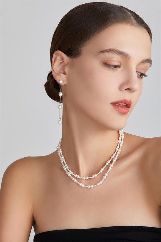 pearl moments珍刻  流光 长项链 商品图6