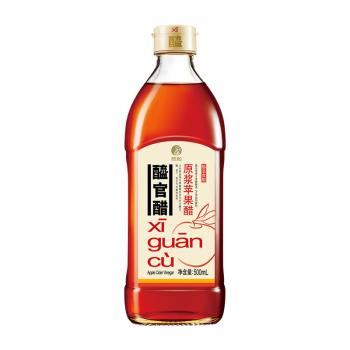 醯官醋 原浆苹果醋5度500ml 【0%添加】 调和醋饮 食醋 蘸拌 欣和出品 /粮油调味 /调味品 /醋 商品图4