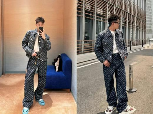 驴家 满花牛仔套装•外套➕长裤（JN） 商品图1