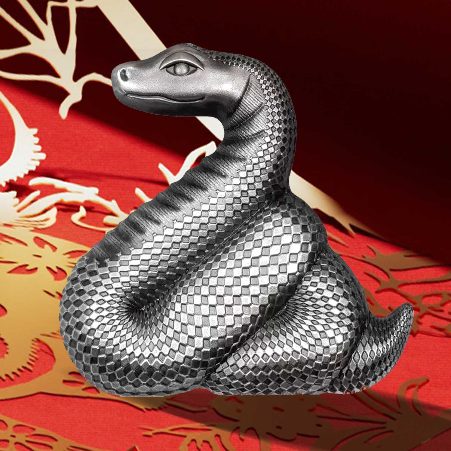 2025蒙古蛇年纪念币！