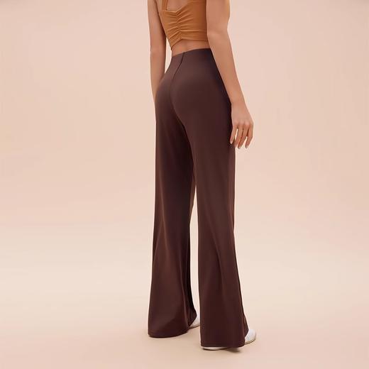 跃牌【禅语梵心】宽松休闲直筒喇叭长裤纽结舞蹈健身裤女CK5112 商品图1