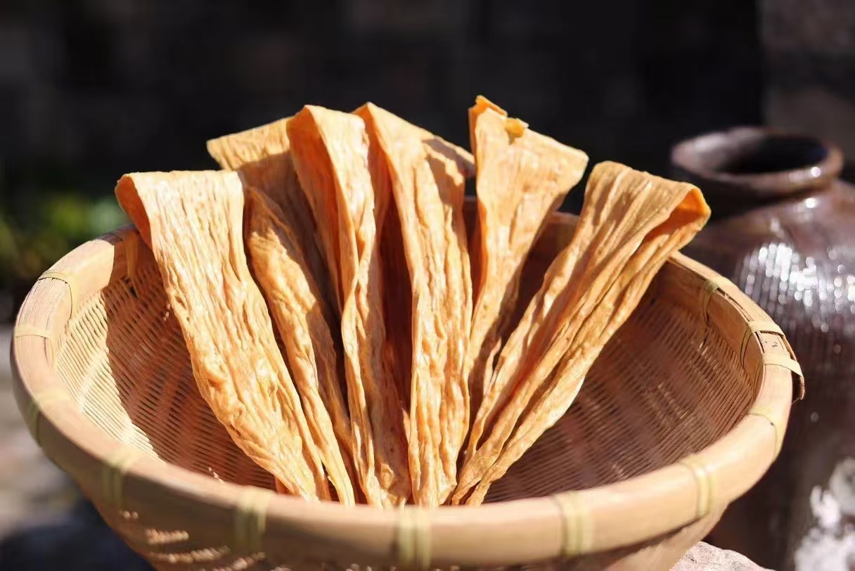 手工腐竹 // 传统工艺无添加腐竹  黄豆 // 生之恋