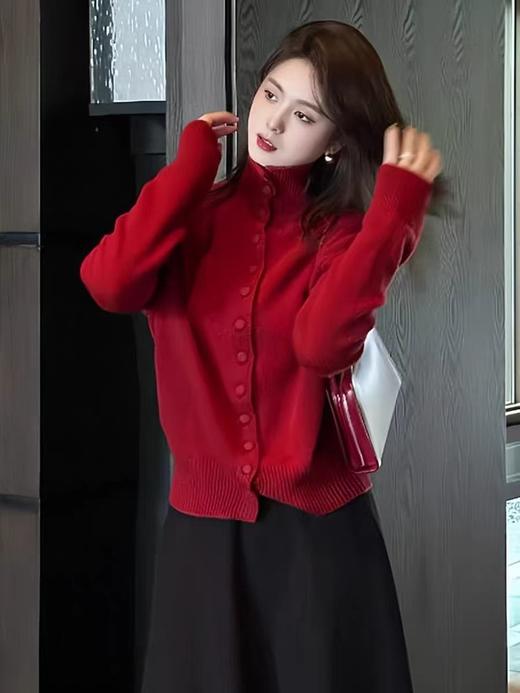 📣重磅牛货⚠年度封神针织毛衣【多巴胺立领两穿毛衣开衫】大牌同款面料品质❌区别市面上的通货 细节可随意对比 商品图8