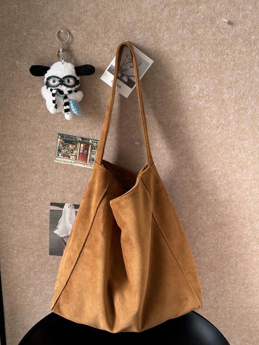 是你在找的包包👜东大门同款❗【鹿皮绒托特包】性价比高到飞起😻任何场合都能hold住‼ 商品图6