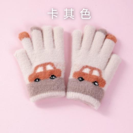 【儿童仿貂绒立体加绒提花手套💰】 🔥这款手套的颜值真的超高！💕提花设计精致又美观， 🌸让宝宝的小手瞬间变得时尚起来。  商品图5