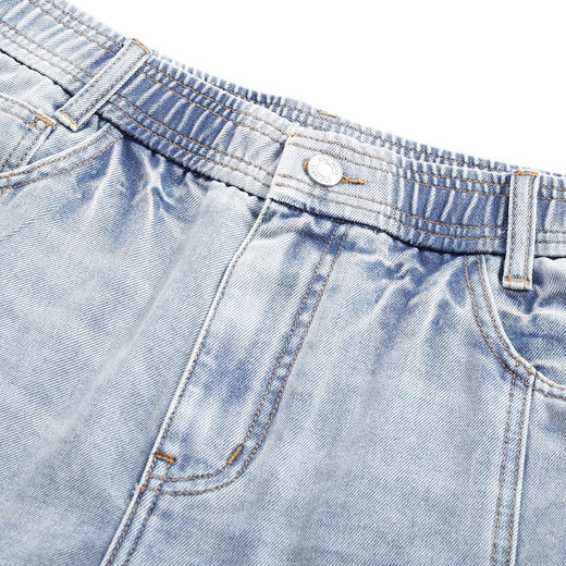 gxg.jeans男装 夏季热卖潮流时尚休闲好搭经典牛仔短裤JEX12500672 商品图2